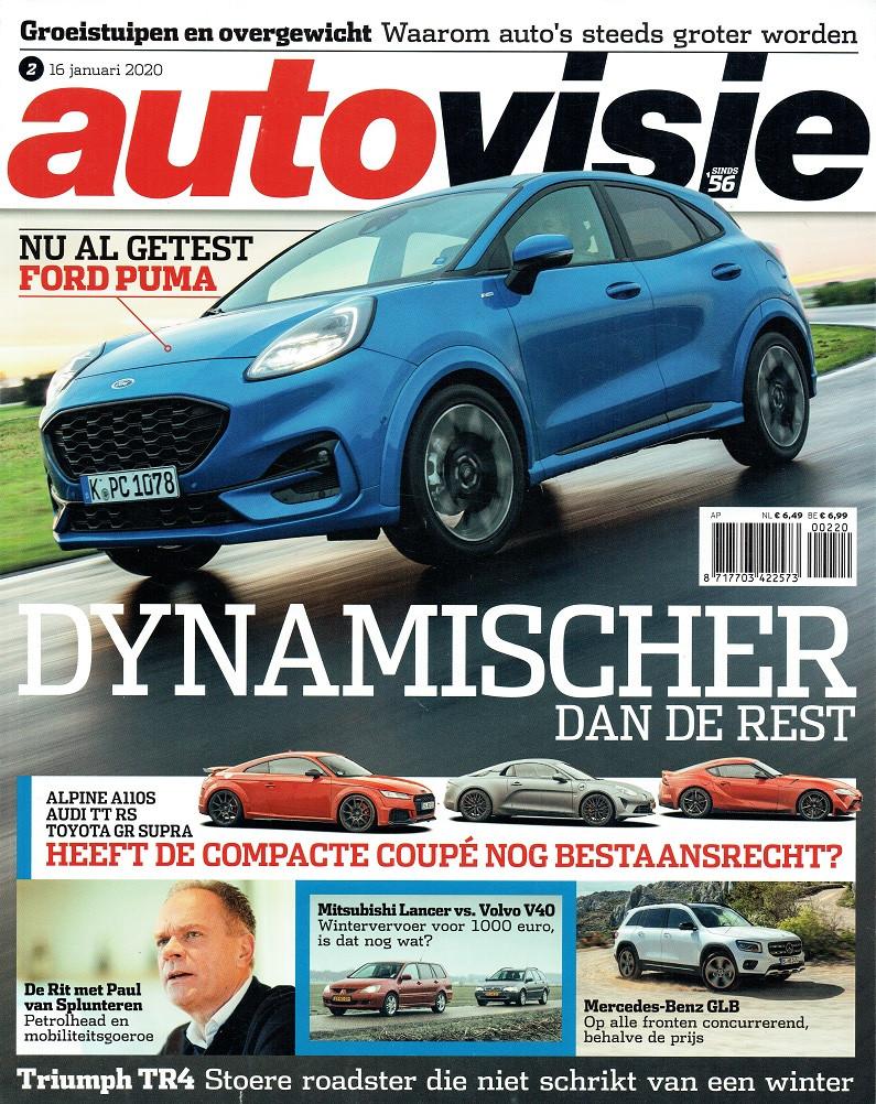 Autovisie 2020 nr. 2 (o.a. Alpine A110S & Toyota GR Supra), Boeken, Verzenden, Gelezen, Algemeen