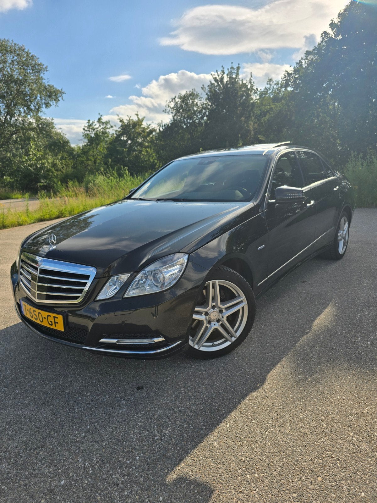 MB E250 CGI AUT 2010 Pano|ACC|Stoelverwarming|Parksensoren, Auto's, Mercedes-Benz, Euro 5, Zwart, 4 cilinders, 1796 cc