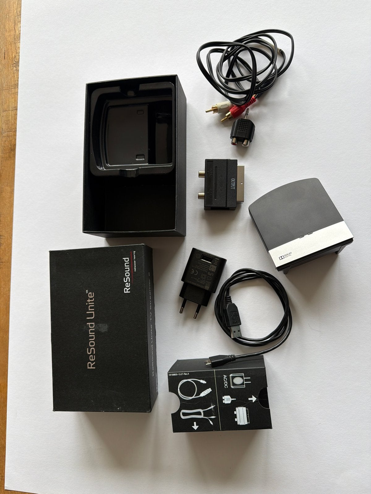 ReSound Unite TV Streamer 2 voor hoortoestellen, Ophalen of Verzenden, Zo goed als nieuw, Audio