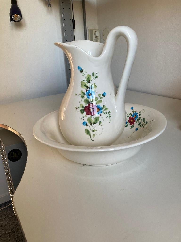 Romantisch lampetstel, Antiek en Kunst, Ophalen of Verzenden