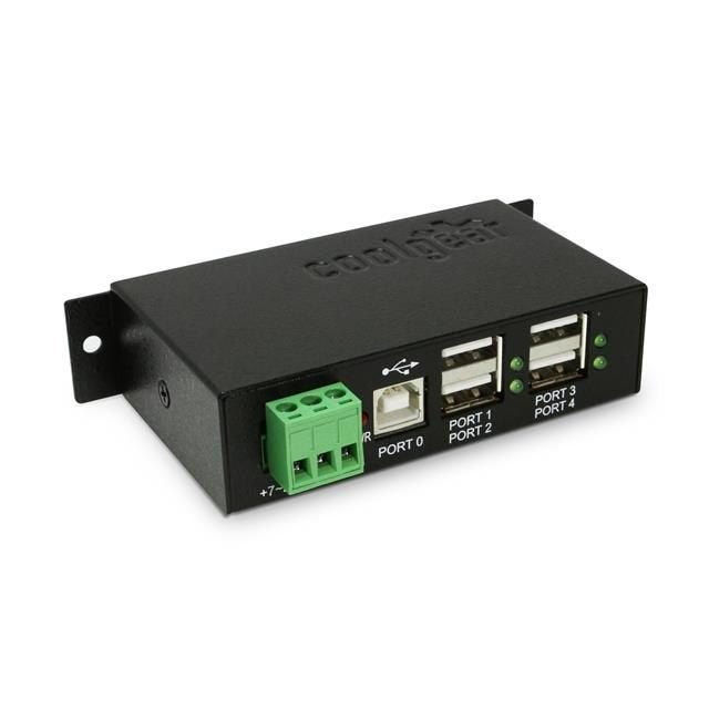 Coolgear powered USB hub usbg-4u2ml  4 poort, Ophalen of Verzenden