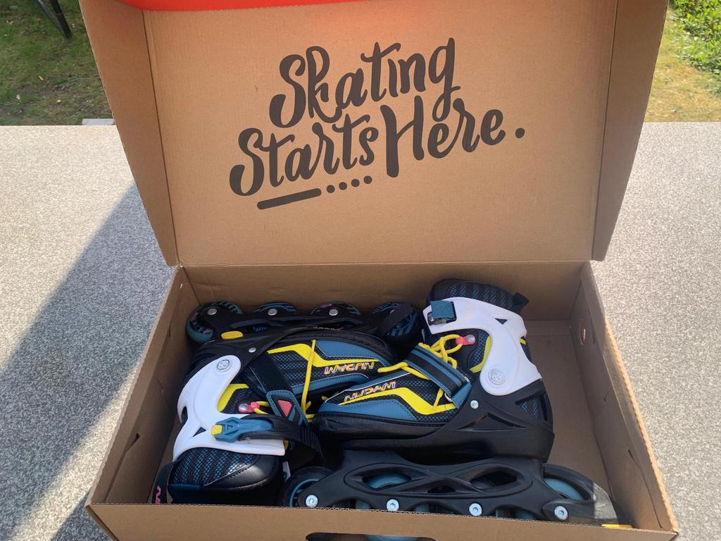 Nijdam limited edition inline skates mt 31-35, Ophalen, Zo goed als nieuw
