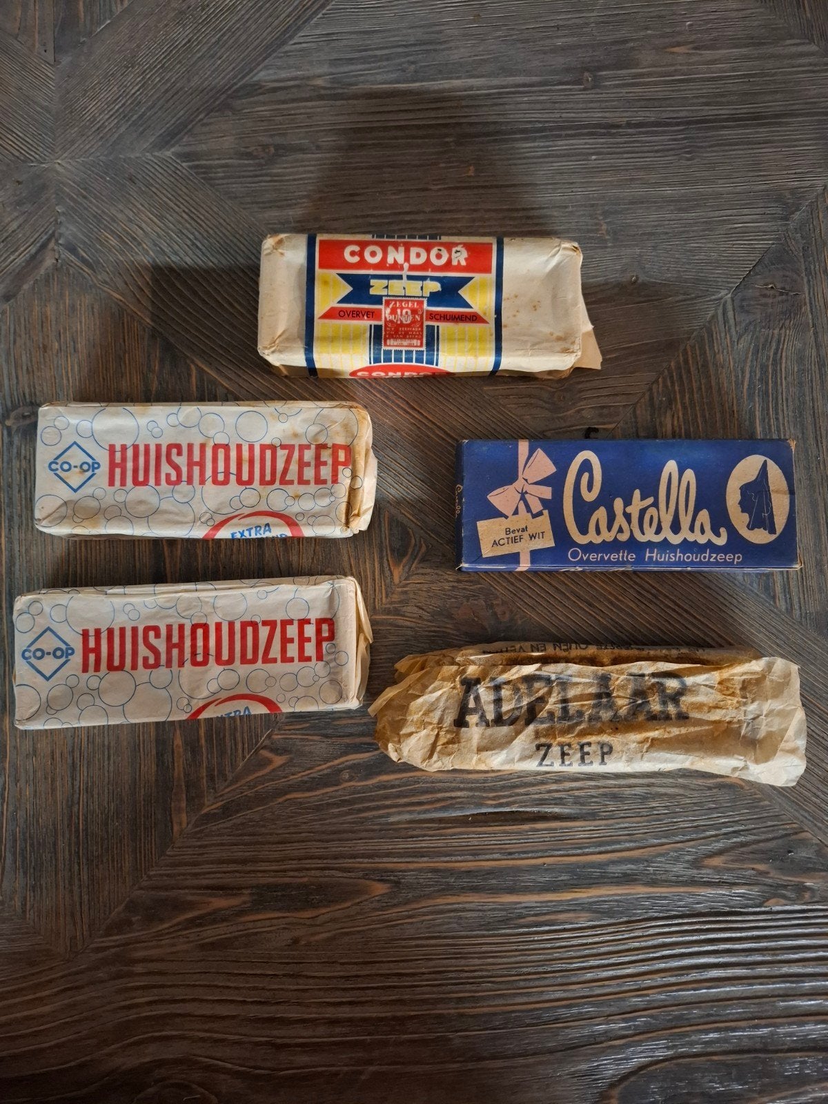 Ouderwetse Zeep Schoonmaakmiddelen - Vintage Collectie, Ophalen of Verzenden