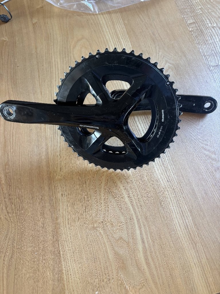 Shimano 11s 52-36T MT - 172,5 crankstel, Fietsen en Brommers, Fietsonderdelen, Crankstel of Pedalen, Gebruikt, Ophalen of Verzenden