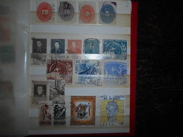 Kavel postzegels Mexico, Ophalen of Verzenden, Buitenland