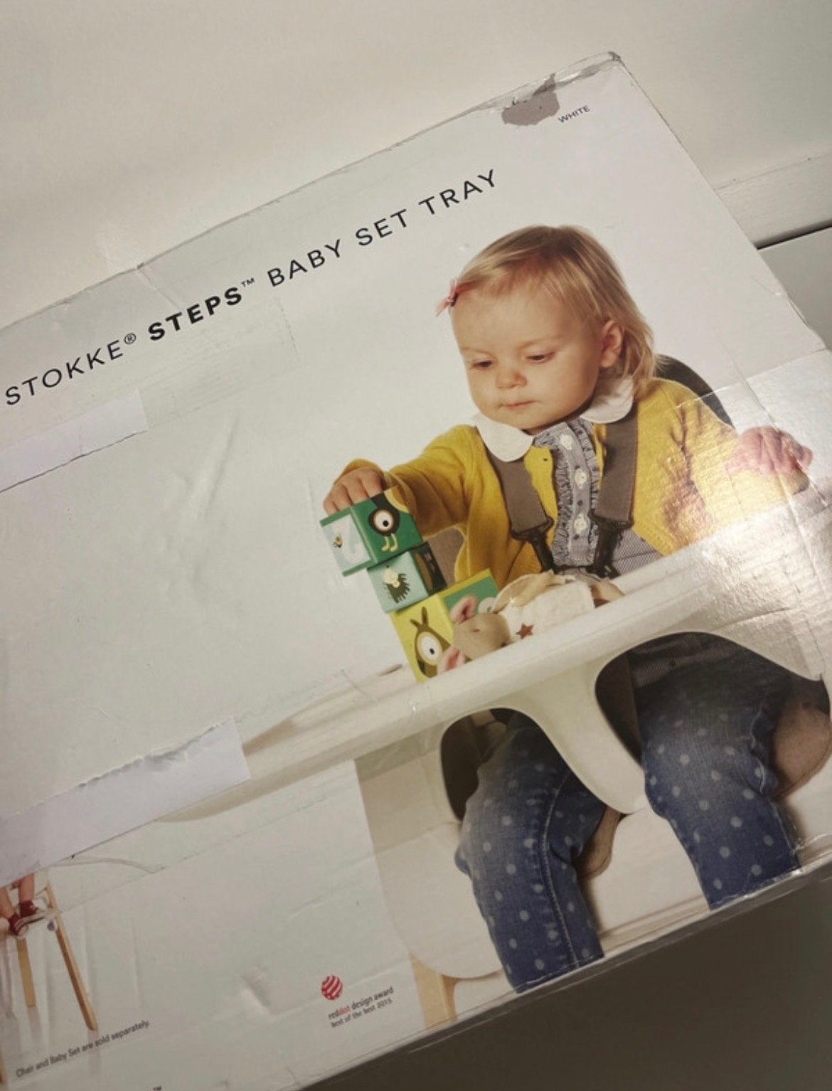 Stokke Steps Tray Blad - Eetblad voor kinderstoel, Ophalen of Verzenden, Nieuw, Overige typen, Afneembaar eetblad