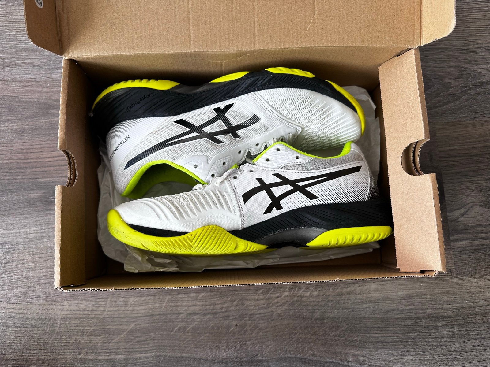 ASICS Netburner Ballistic FF 3 Volleybalschoenen Maat 42, Ophalen of Verzenden, Nieuw