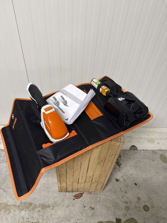 Stihl HSA 26 accu gras,- en buxus schaar 2021, Tuin en Terras, Heggenscharen, Gebruikt, Stihl