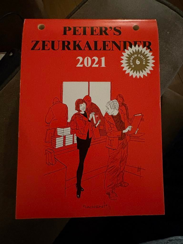 Peter’s zeurkalender 2021, Ophalen of Verzenden, Maandkalender