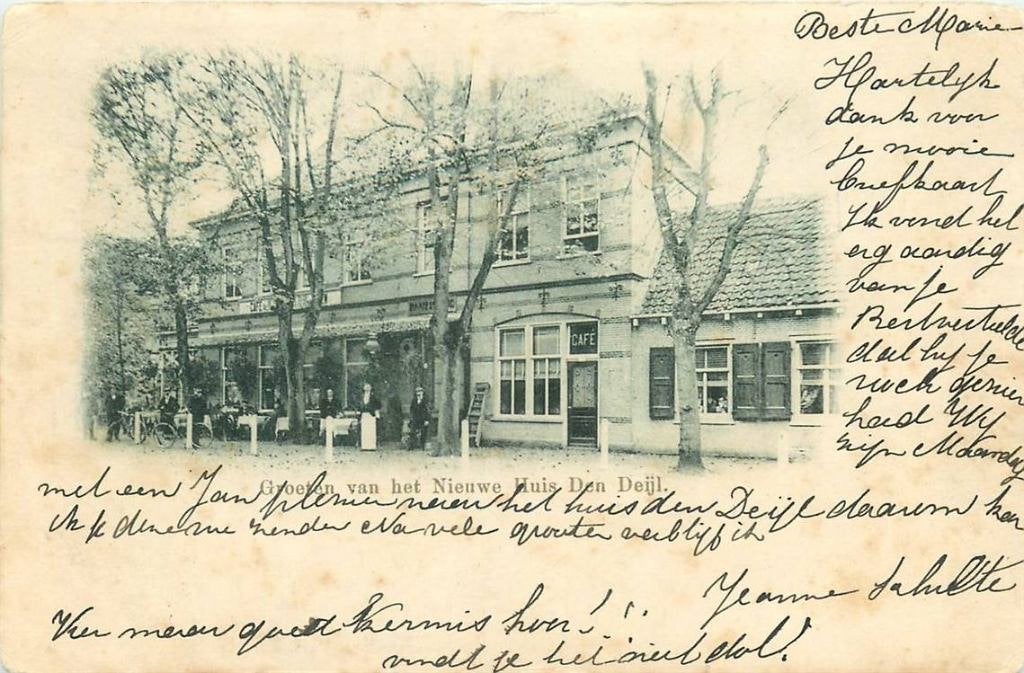 388-563-041 Wassenaar Groeten van het Nieuwe Huis Den Deijl, Verzenden, Voor 1920, Zuid-Holland