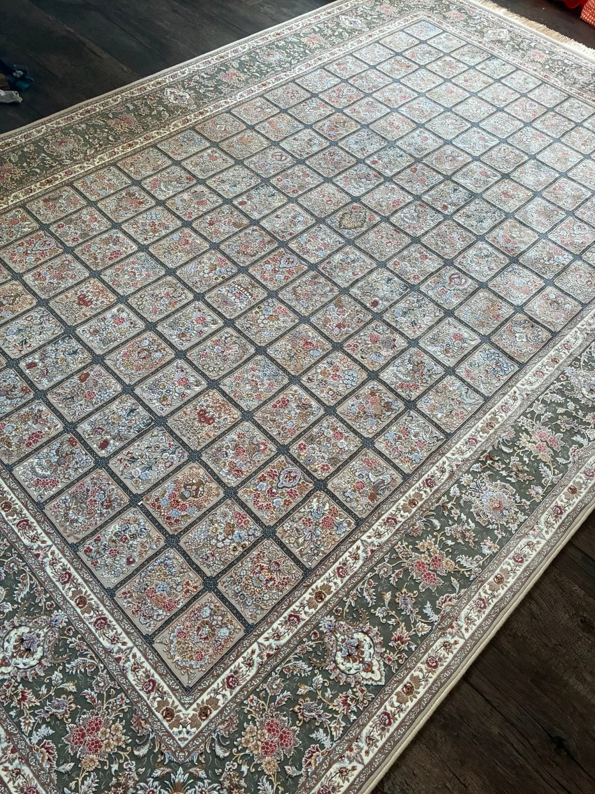 Prachtig Perzisch tapijt - helemaal nieuw, Beige, Nieuw, Ophalen of Verzenden, 200 cm of meer