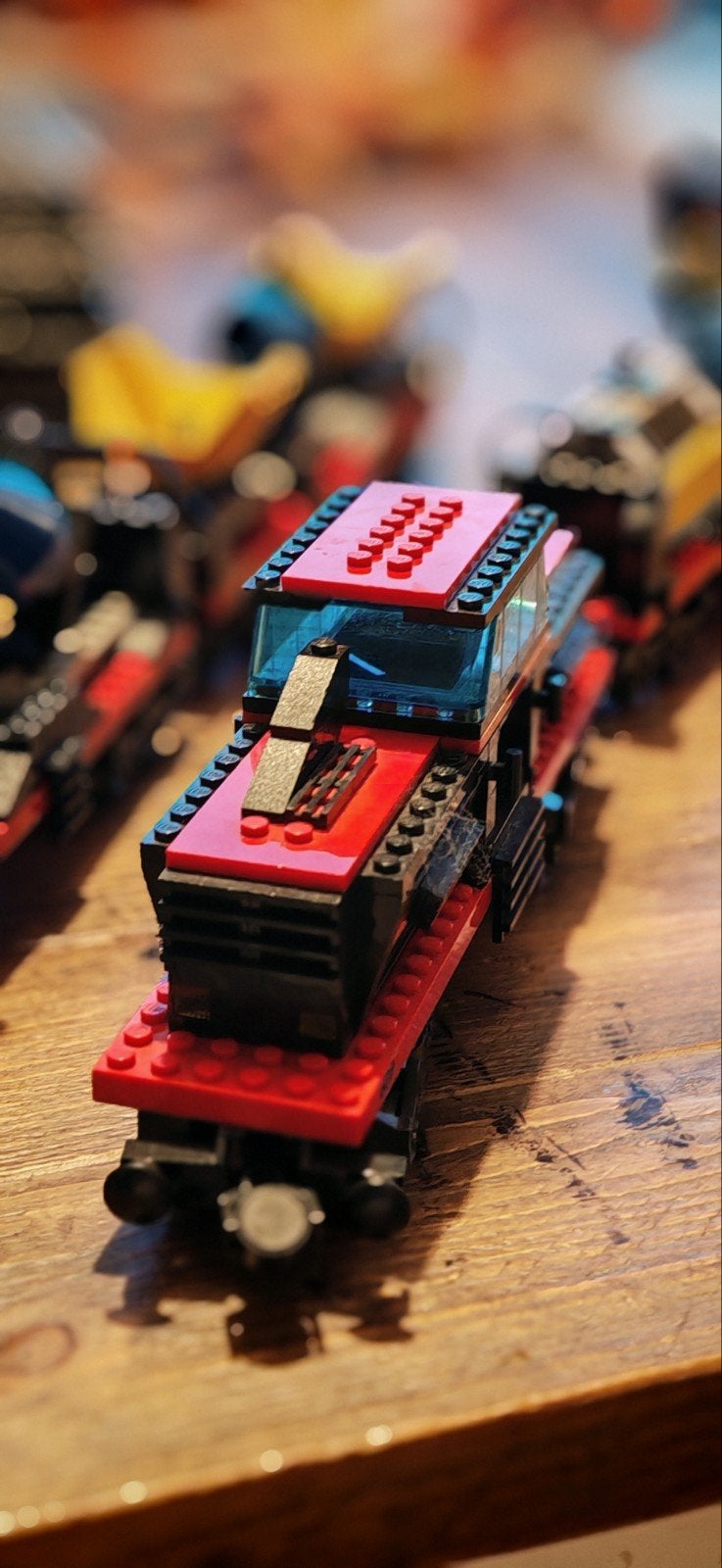 Vintage Lego Trein Sets 4565, 4559, 4532 met veel spoor, Ophalen, Gebruikt