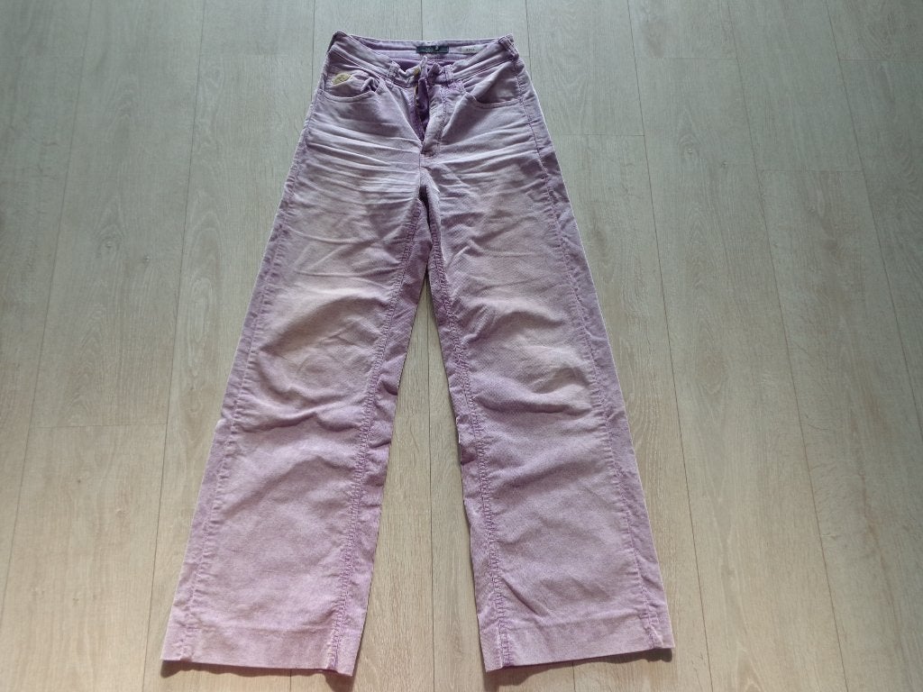 lila flare damesbroek van Lois, maat 25/30, Paars, Ophalen of Verzenden, Maat 34 (XS) of kleiner, Lang