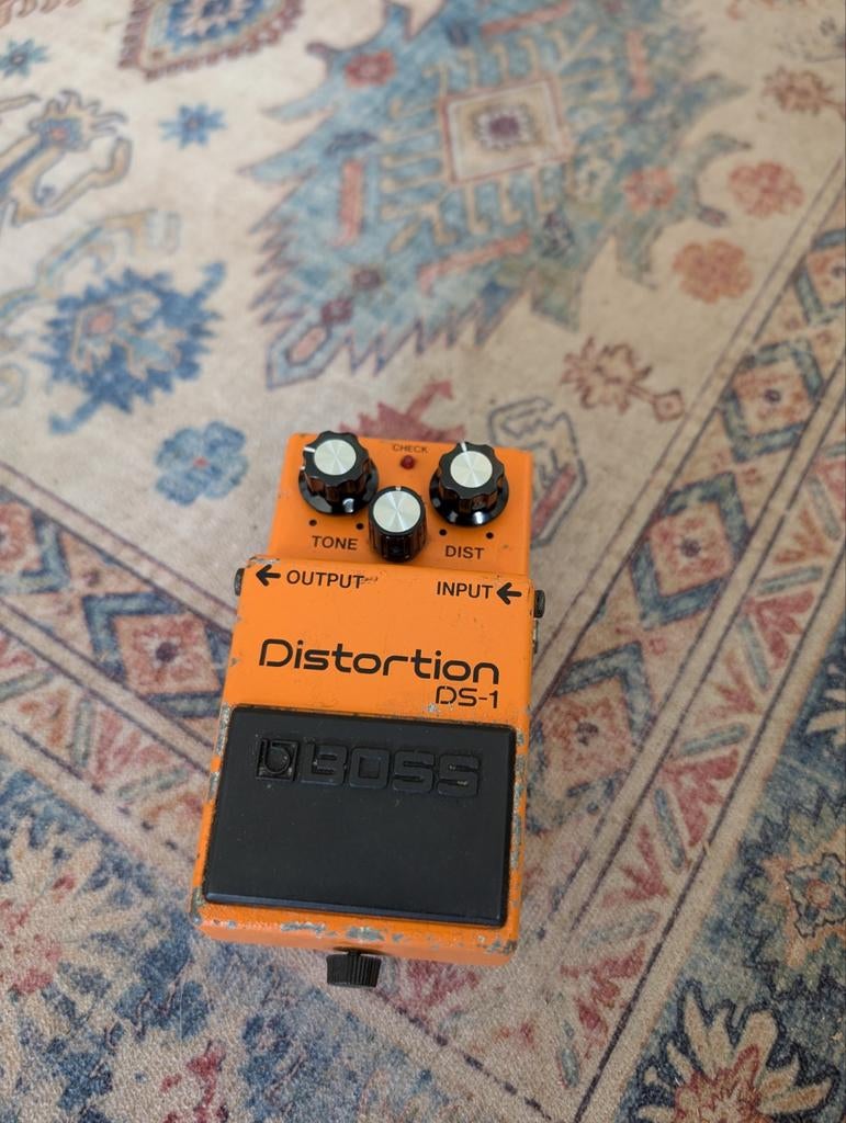 Boss DS-1 Early Taiwan 1988/1989, Muziek en Instrumenten, Effecten, Ophalen of Verzenden, Gebruikt, Distortion, Overdrive of Fuzz