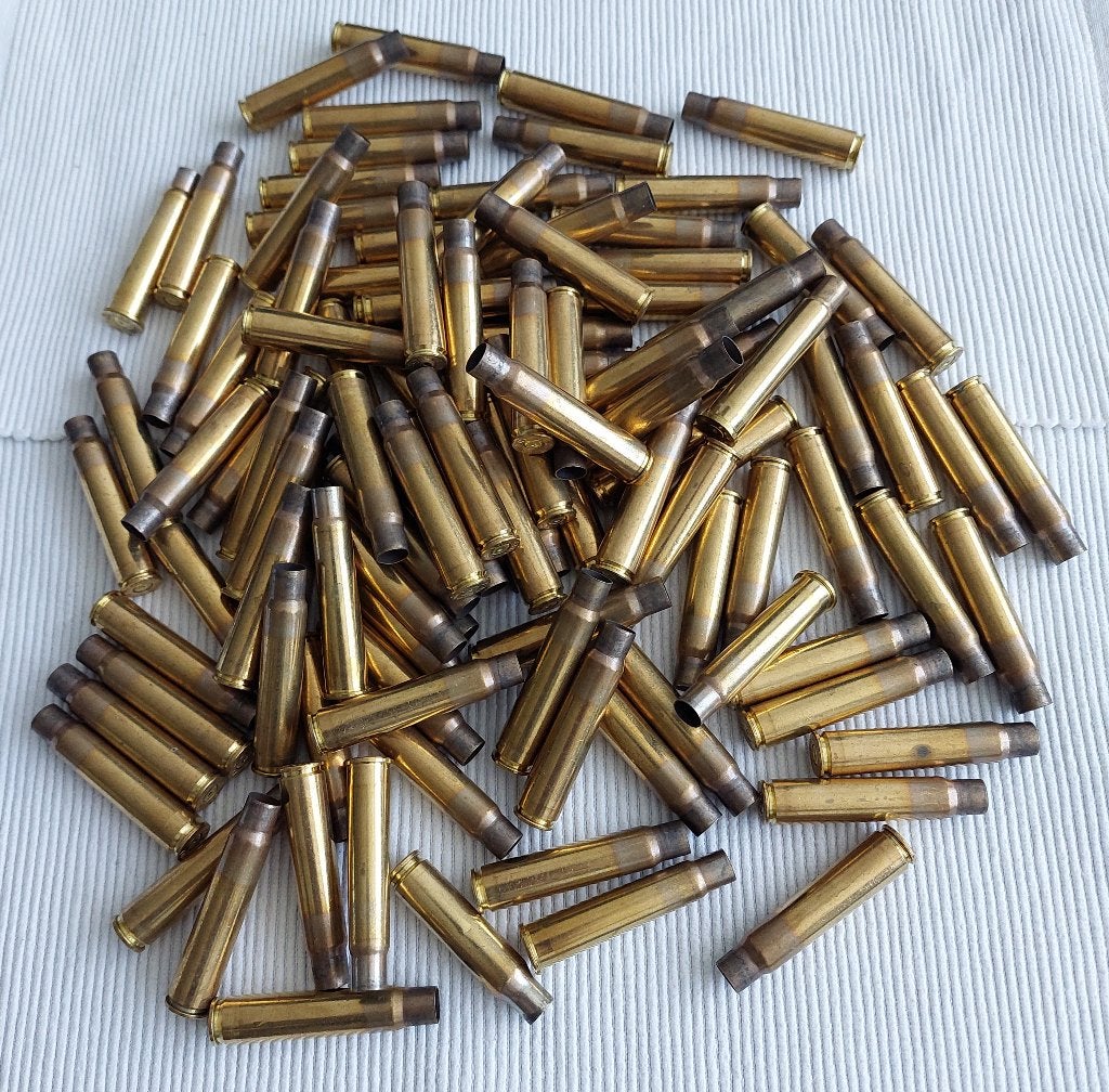 Kogelhulzen (leeg en gebruikt) - Kaliber 8mm Mauser, Ophalen of Verzenden, Landmacht, Nederland, Hulzen of Bodemvondsten