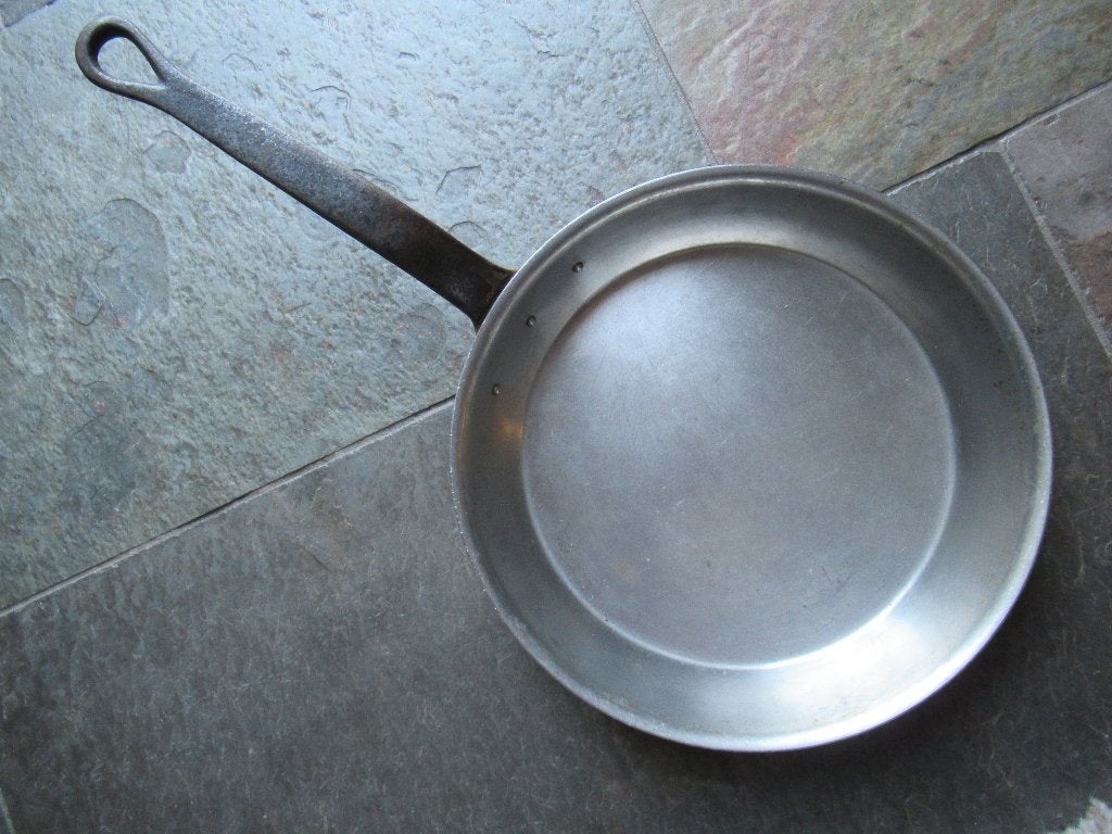 KOPEREN KOEKENPAN Zwaar Frans doorsn 25 cm hoog 5 cm € 50, Ophalen of Verzenden