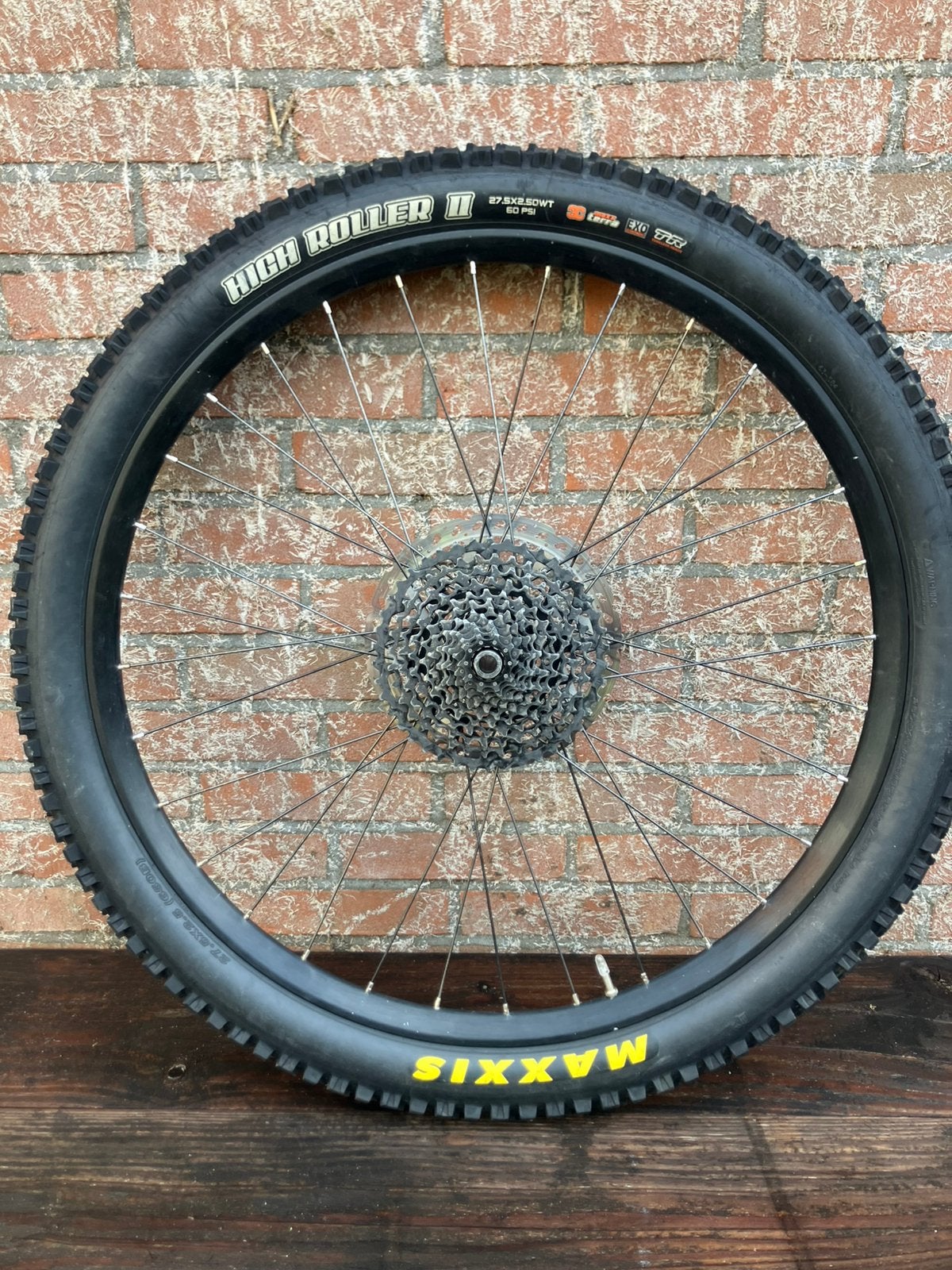 Sram mth746 mtb achterwiel 27,5” non-boost, Fietsen en Brommers, Gebruikt, Aluminium, Mountainbike, Ophalen