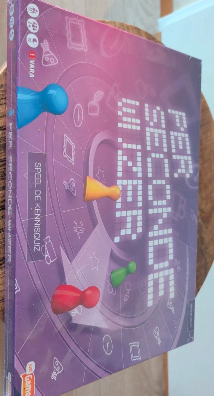 Per Seconde Wijzer - Het Kennisquiz Spel, Een of twee spelers, Ophalen, Zo goed als nieuw, Just Games / VARA