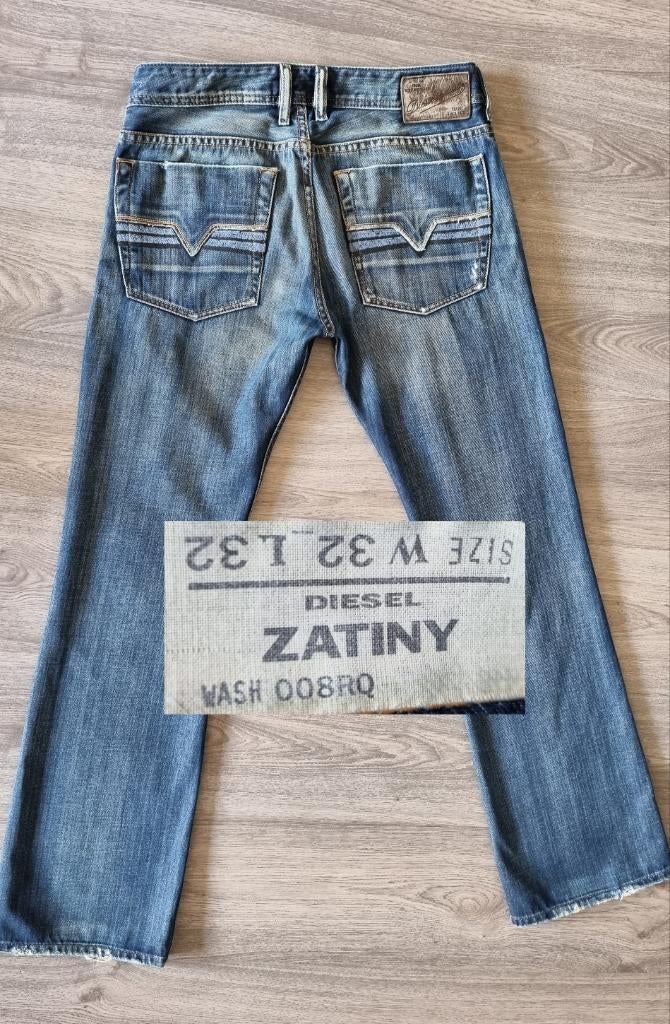Diesel ZATINY W32 L32 | 32x32 #Vintage #Bootcut *y2k* #D1250, Kleding | Heren, Spijkerbroeken en Jeans, Diesel, Blauw, Diesel