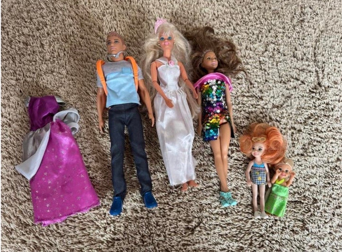 Groot Barbie pakket: Anna, Elsa, K3, scooter & meer!, Ophalen of Verzenden, Gebruikt, Barbie