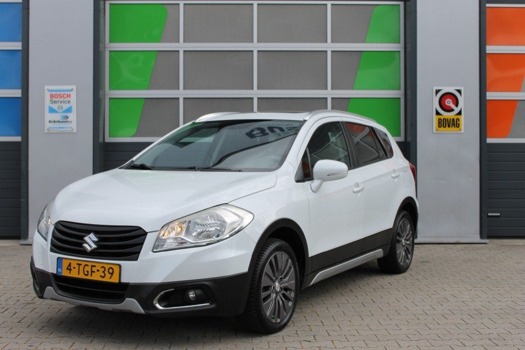 Suzuki SX4 1.6 Exclusive / open dak / Bluetooth / Stoelverwa, Auto's, Voorwielaandrijving, 4 cilinders, Origineel Nederlands, Handgeschakeld