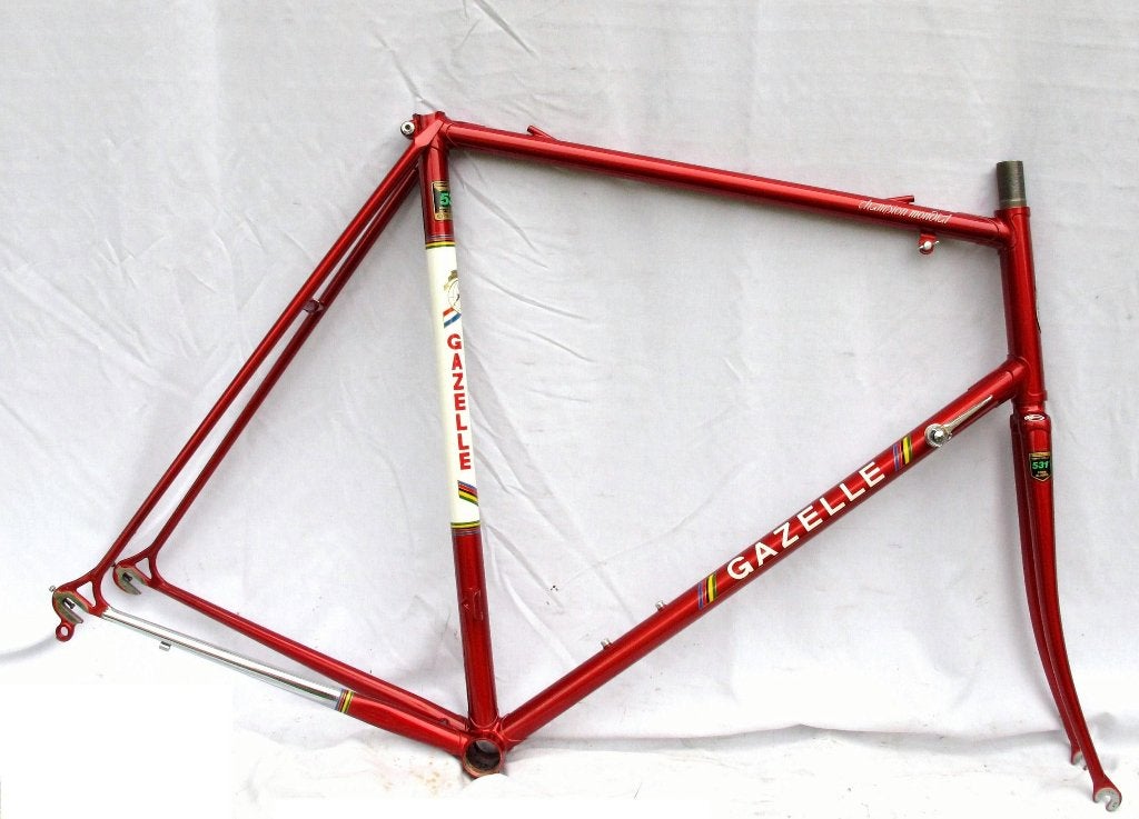 nieuw frame GAZELLE Champion Mondial AA-Special Amstel 1984, Ophalen, 28 inch, Nieuw, 61 tot 65 cm