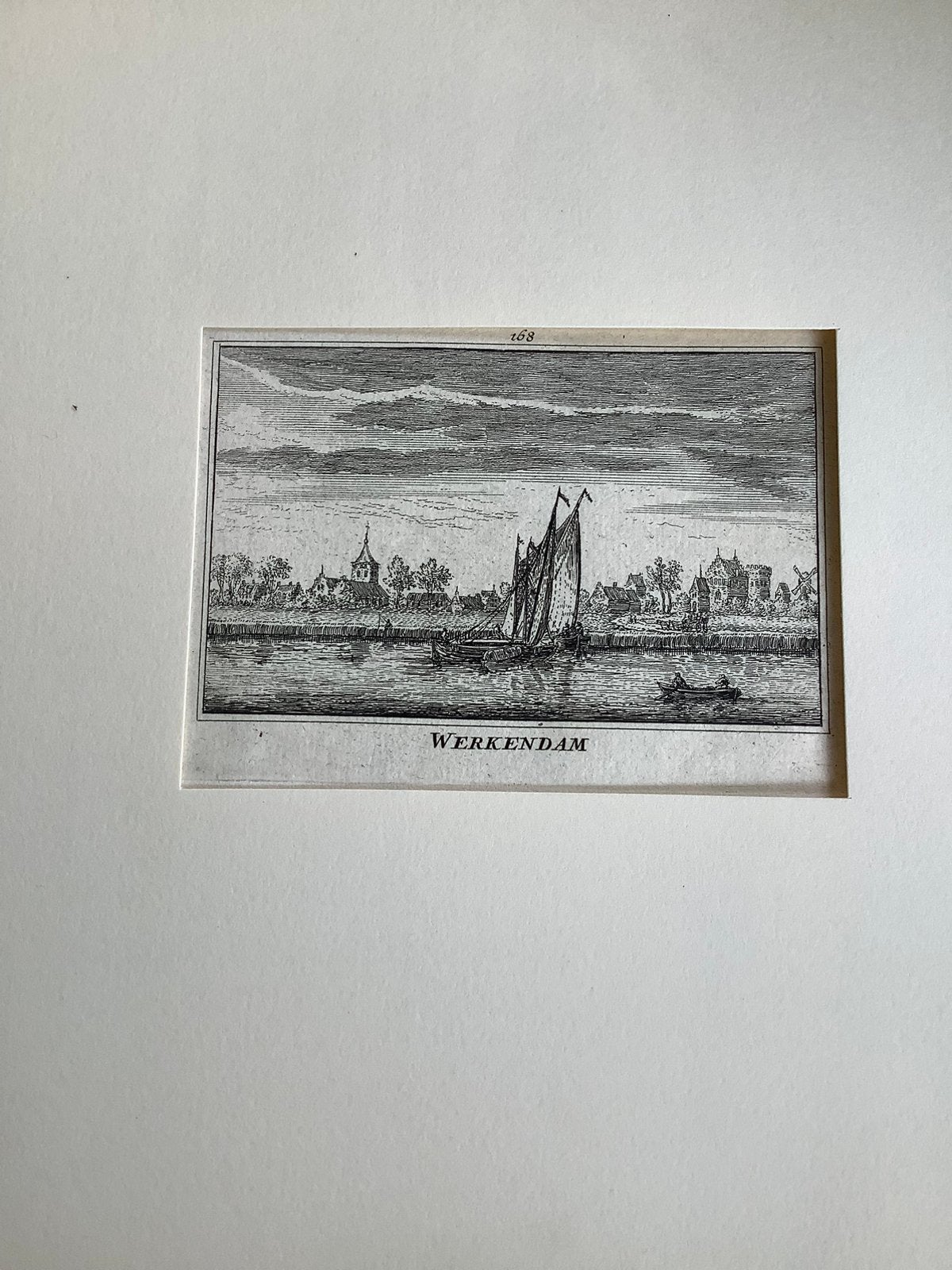 Werkendam gravure, Ophalen of Verzenden