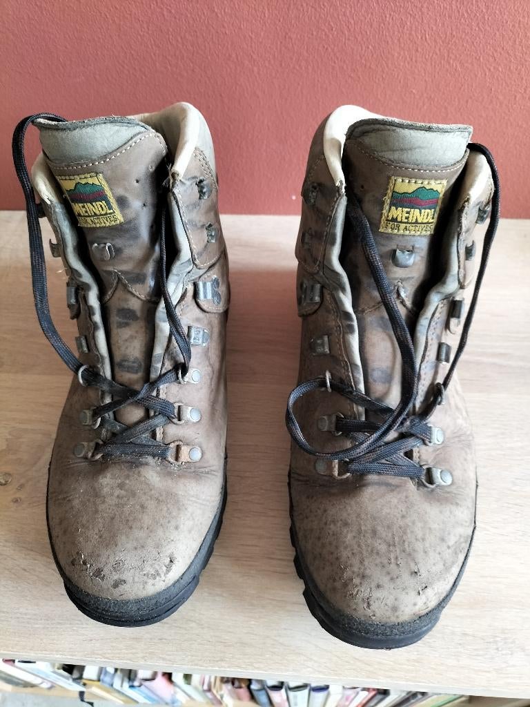 Meindl bergschoenen I m 45 I gedragen I cat C, Kleding | Heren, Schoenen, Bruin, Ophalen of Verzenden, Meindl, Gedragen