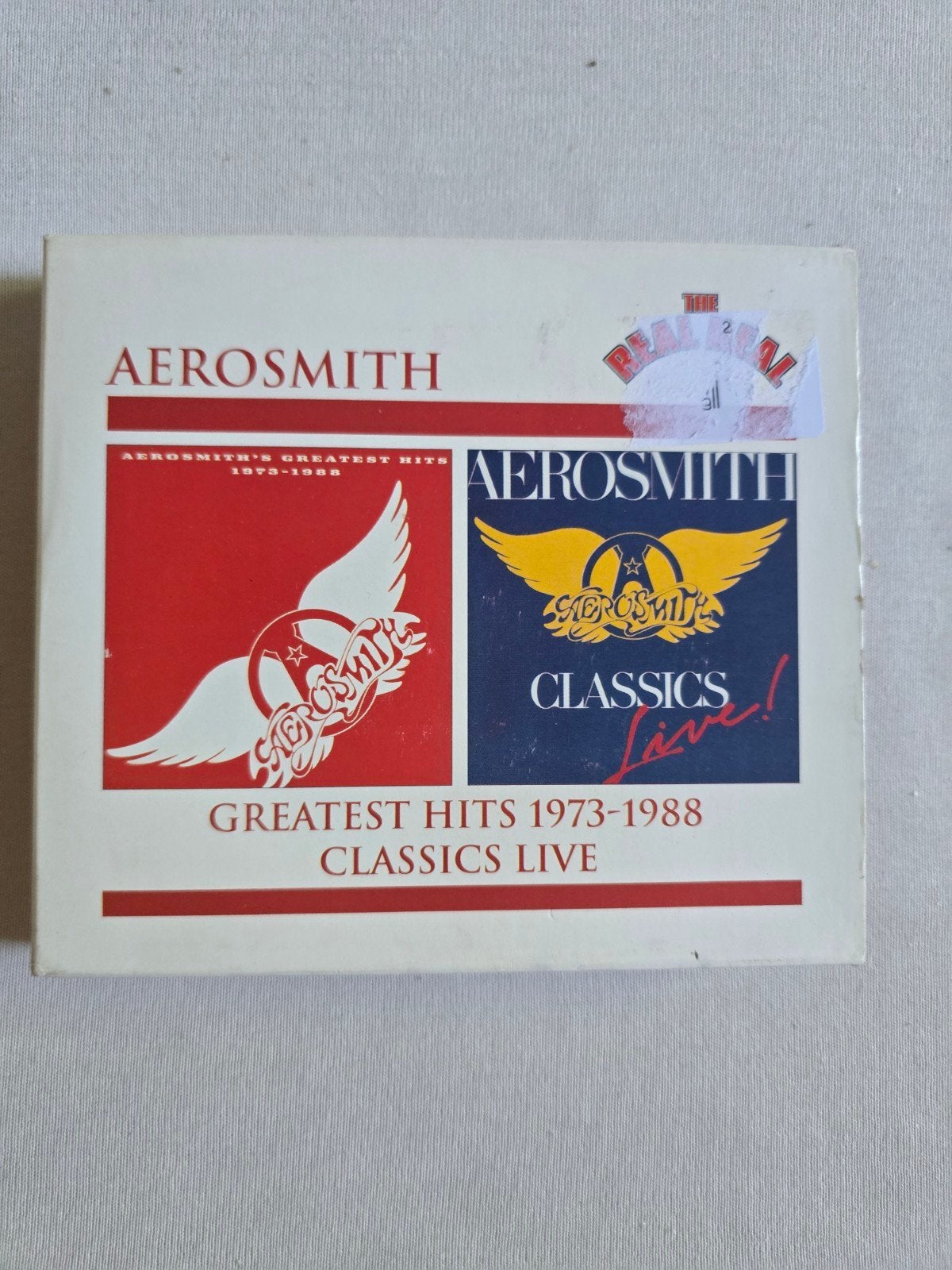 Aerosmith dubbel cd box, Ophalen of Verzenden, Zo goed als nieuw, Poprock