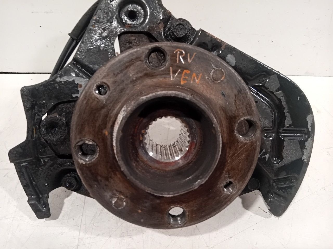Wielnaaf rechts voor Fiat 500, Van der Ven Autorecycling B.V., Gebruikt, Ettenseweg 76, 4706 PB Roosendaal, The Netherlands, Herkomst onderdeel bekend