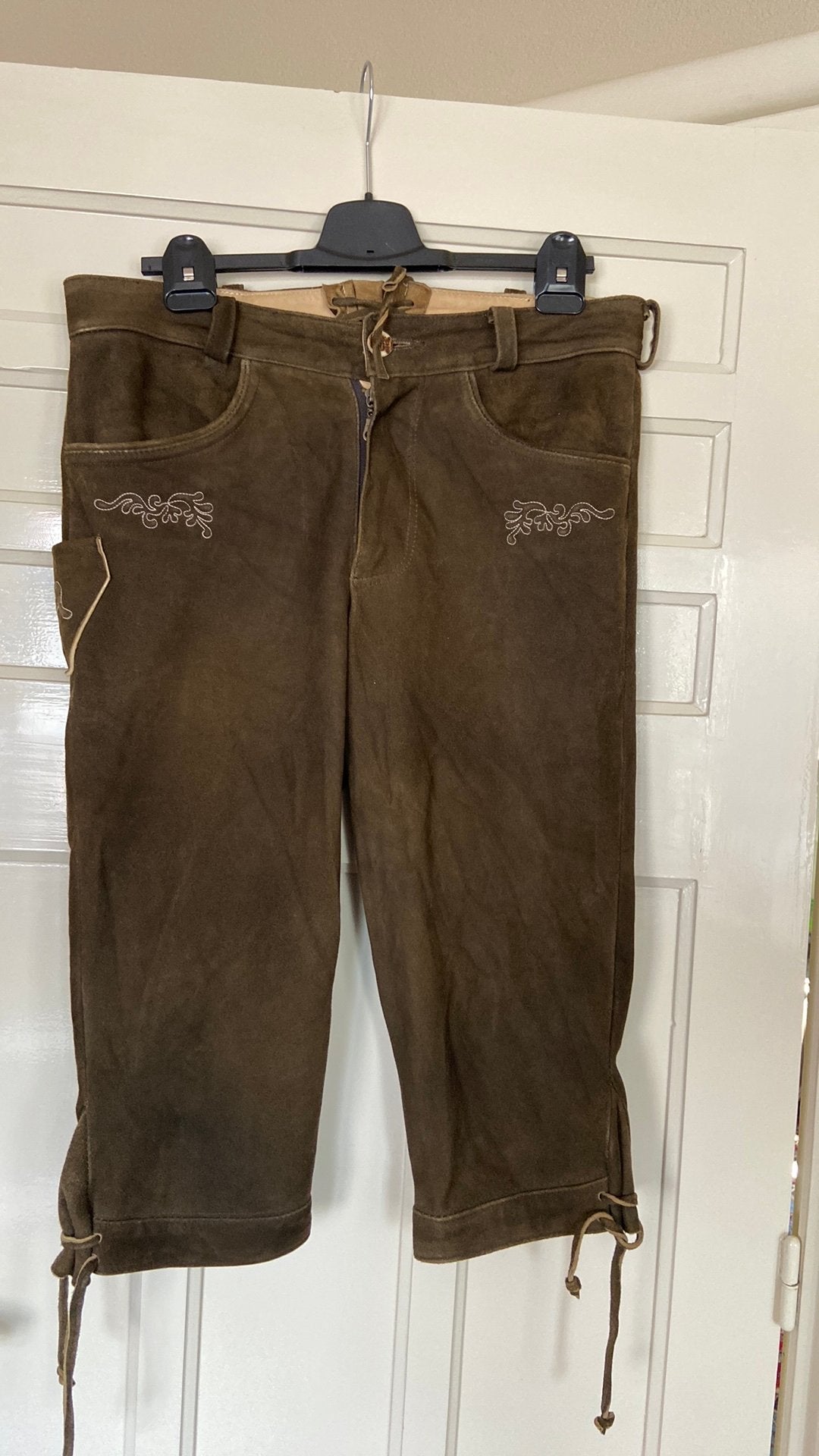 Lederhose originele mt 50 (Oktoberfesten), Kleding | Heren, Carnavalskleding en Feestkleding, Maat 48/50 (M), Ophalen of Verzenden
