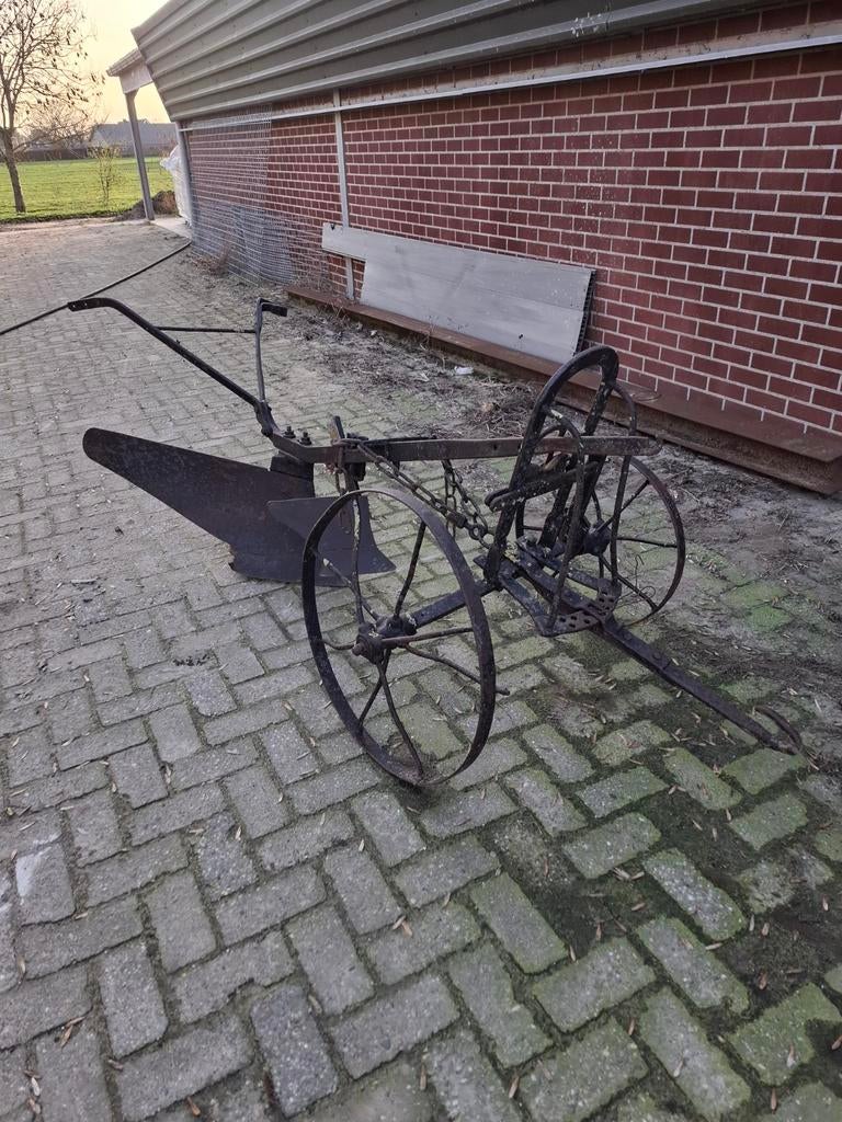 Antieke paarden ploeg, Antiek en Kunst, Antiek | Gereedschap en Instrumenten, Ophalen
