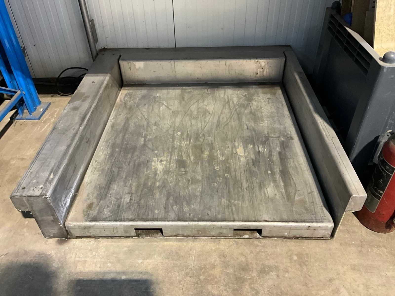 Mettler Toledo Vloerweegschaal - 600 kg, 120x110 cm, Doe-het-zelf en Verbouw, Weegschalen, Ophalen, Gebruikt, Vloerweegschaal