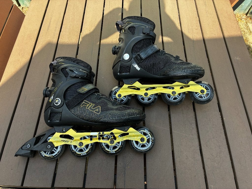 Inline Skates Fila maat 45,5, Heren, Zo goed als nieuw, Inline skates 4 wielen, Ophalen