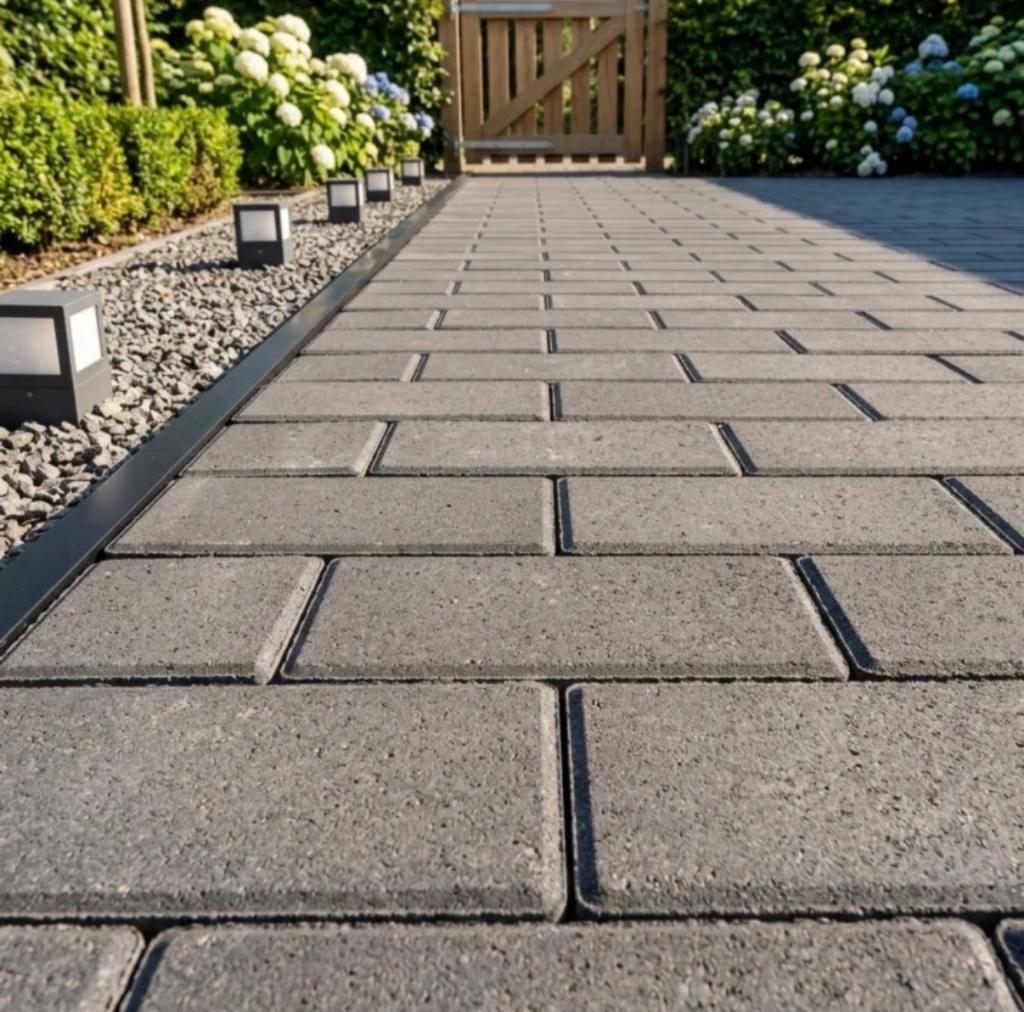 Betonklinkers antraciet 21x10,5x8 cm +/- 20m2, Ophalen, Klinkers, Nieuw, 10 m² of meer