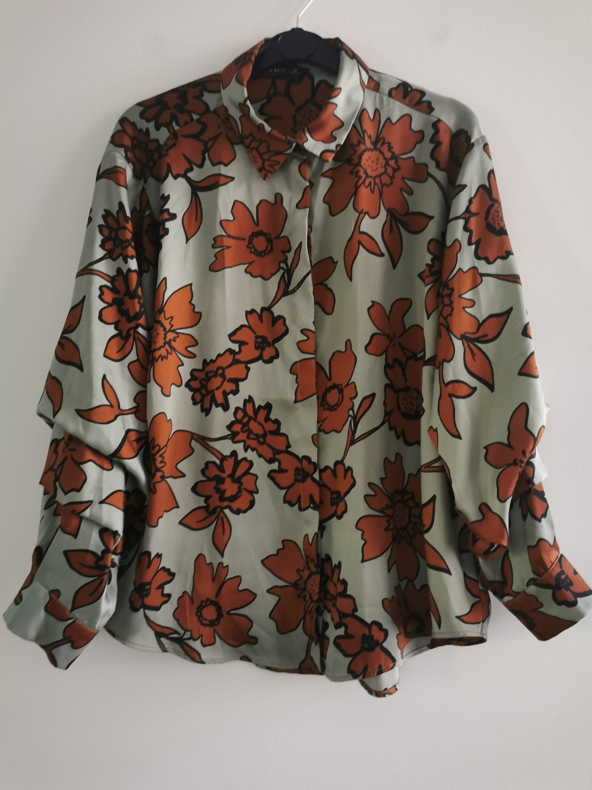 ZARA blouse met bloemenprint mt. M, Maat 38/40 (M), Overige kleuren, Verzenden, Zara