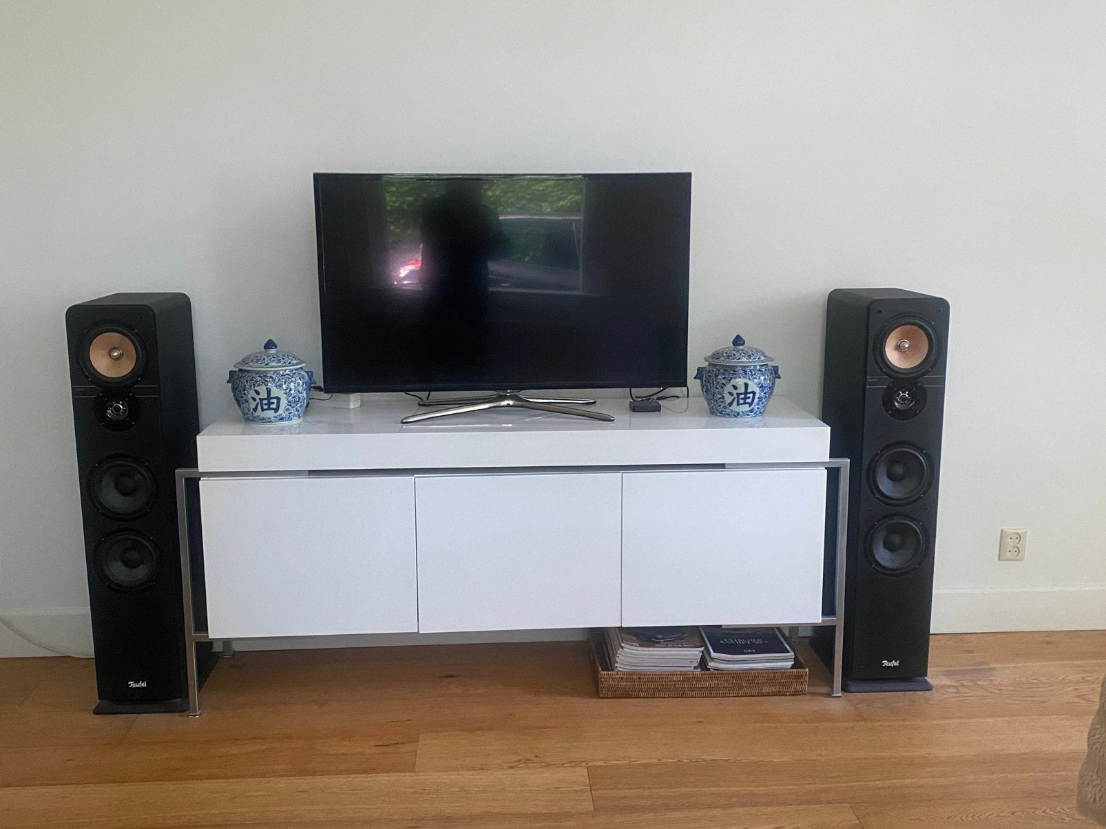 Teufel Ultima 40 Kombo Power Edition + platenspeler, Audio, Tv en Foto, Home Cinema-sets, Overige merken, 70 watt of meer, Ophalen of Verzenden