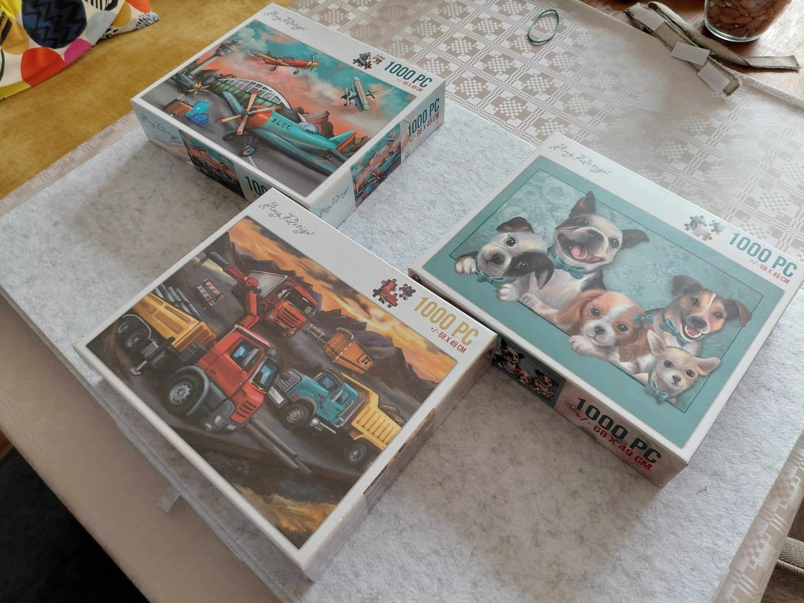 puzzels 3x, Ophalen of Verzenden