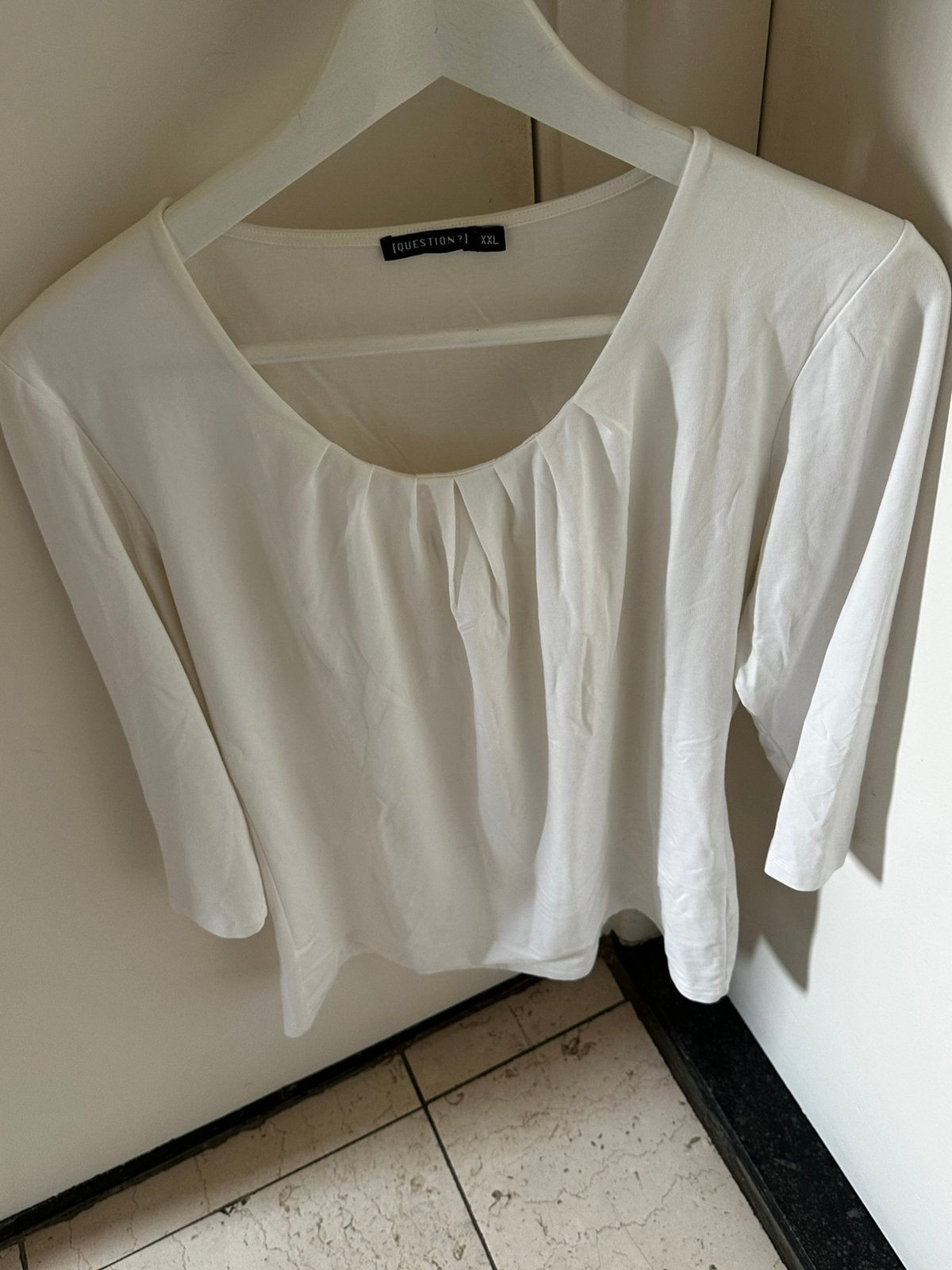 Question top maat XXL, Kleding | Dames, Verzenden, Zo goed als nieuw, Maat 46/48 (XL) of groter, Lange mouw