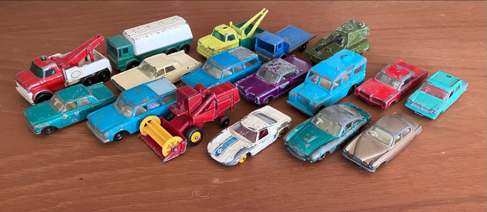 Vintage Matchbox/Lesney speelgoedauto's - Grote collectie, Ophalen of Verzenden, Gebruikt, Overige typen