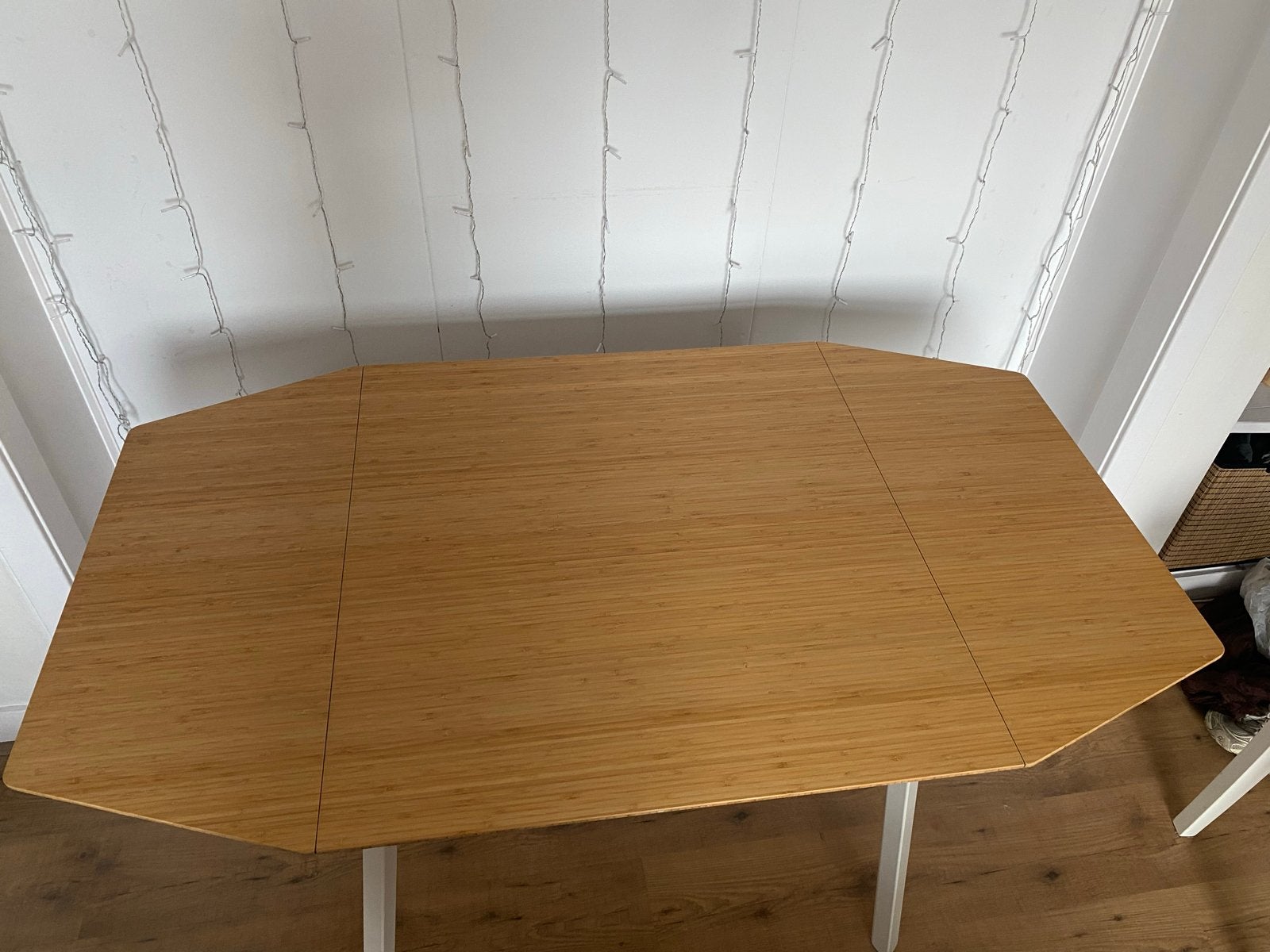 IKEA Norden klaptafel - Bamboe, Huis en Inrichting, Tafels | Eettafels, Ophalen, Gebruikt, 100 tot 150 cm, 50 tot 100 cm