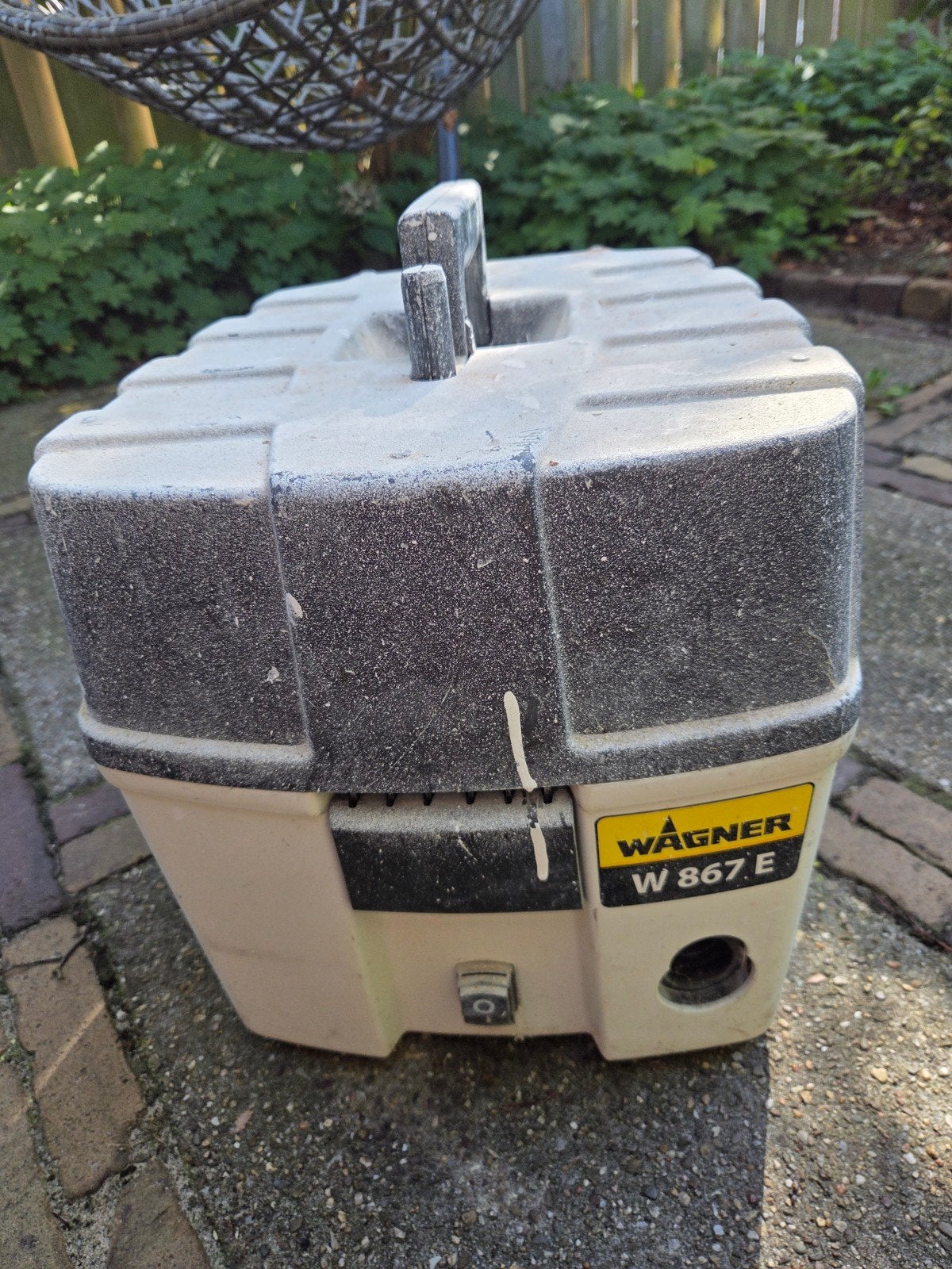Wagner W 867 E verfspuit TwinTurbo, Ophalen of Verzenden, Gebruikt, Verfspuit of Verfpomp