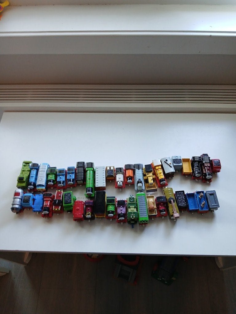 Thomas de trein treinen, Ophalen of Verzenden, Zo goed als nieuw