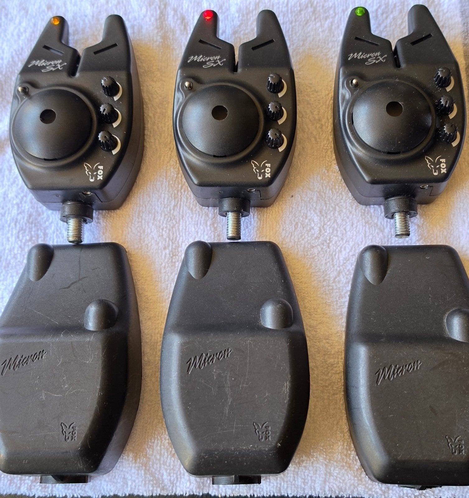 Fox Micron SX Beetmelders Set (3 stuks), Ophalen of Verzenden, Gebruikt, Overige typen