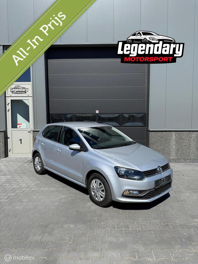 Volkswagen Polo 1.0 MPI | Airco | Cruise | PDC | Bluetooth, Voorwielaandrijving, Stof, Gebruikt, Zwart