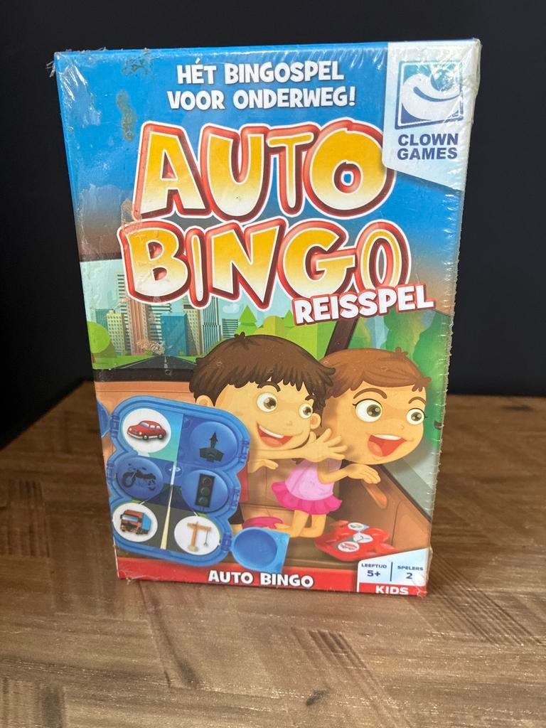 Auto Bingo Reisspel - Nieuw in verpakking, Een of twee spelers, Ophalen of Verzenden, Nieuw