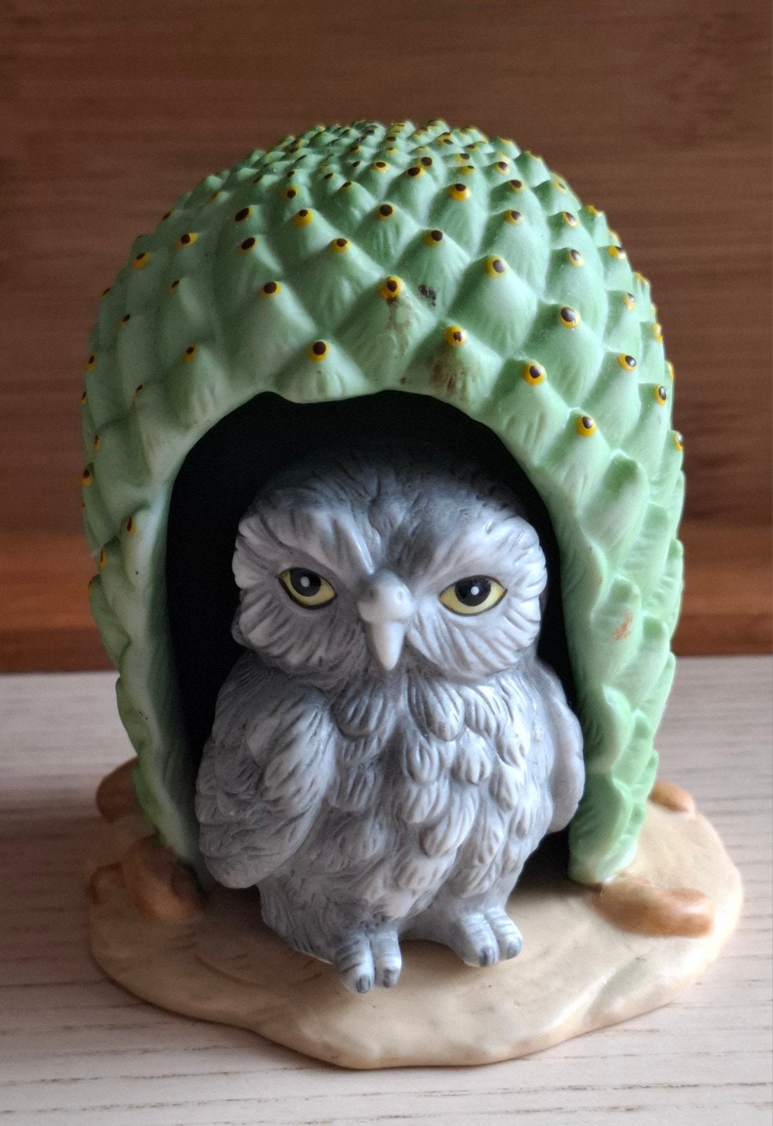 Franklin mint  porselein woodland surprises beeldjes 1984, Ophalen of Verzenden, Gebruikt, Dier