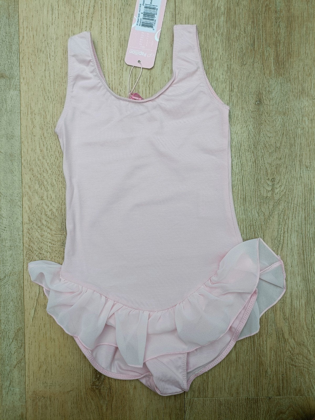 Papillon pk4041 balletpak met voile rok roze maat 14 (158), Papillon, Ophalen of Verzenden, Nieuw