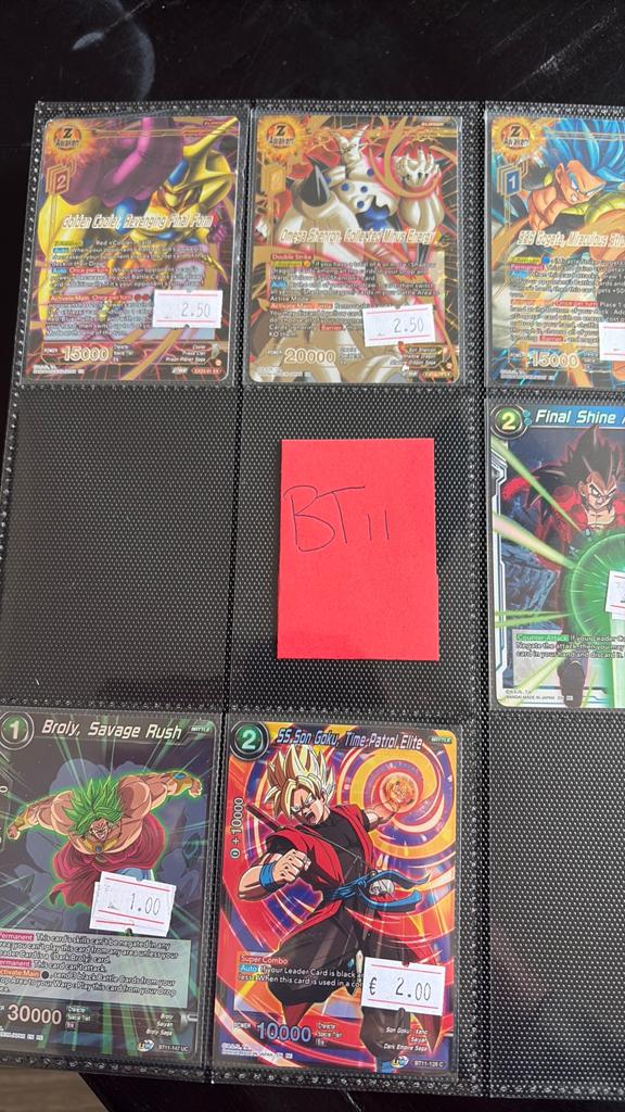 Dragonball z kaarten van 1995/2026, Hobby en Vrije tijd, Verzamelkaartspellen | Overige, Ophalen of Verzenden, Zo goed als nieuw