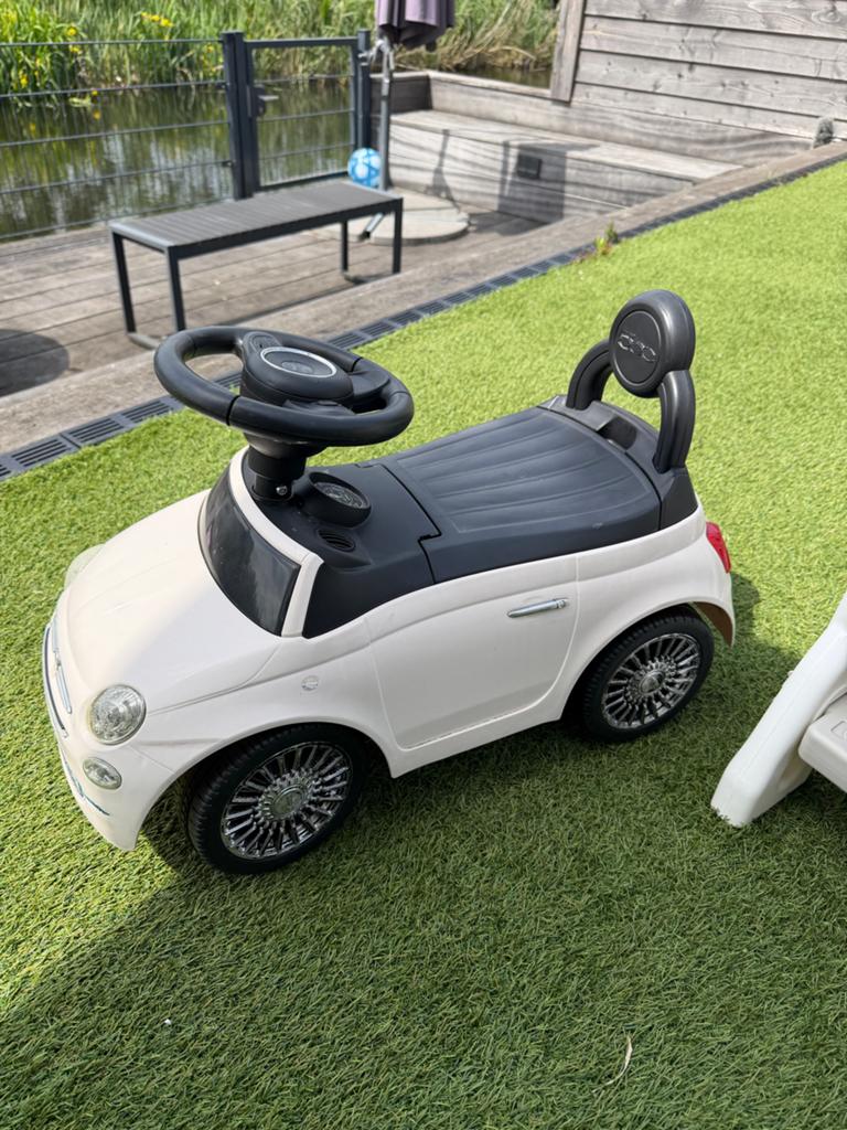 Fiat 500 loopauto voor kinderen, Ophalen of Verzenden, Gebruikt